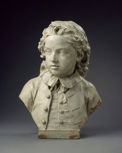 Buste af Edward Salter på seks år, 1748 (terracotta)